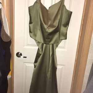 2 piece formal dress